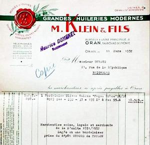 Oran Courriers pub 305